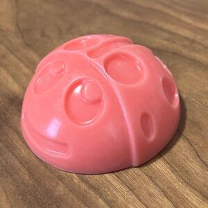 Watermelon Ladybug Goats Milk Soap, Hand Crafted